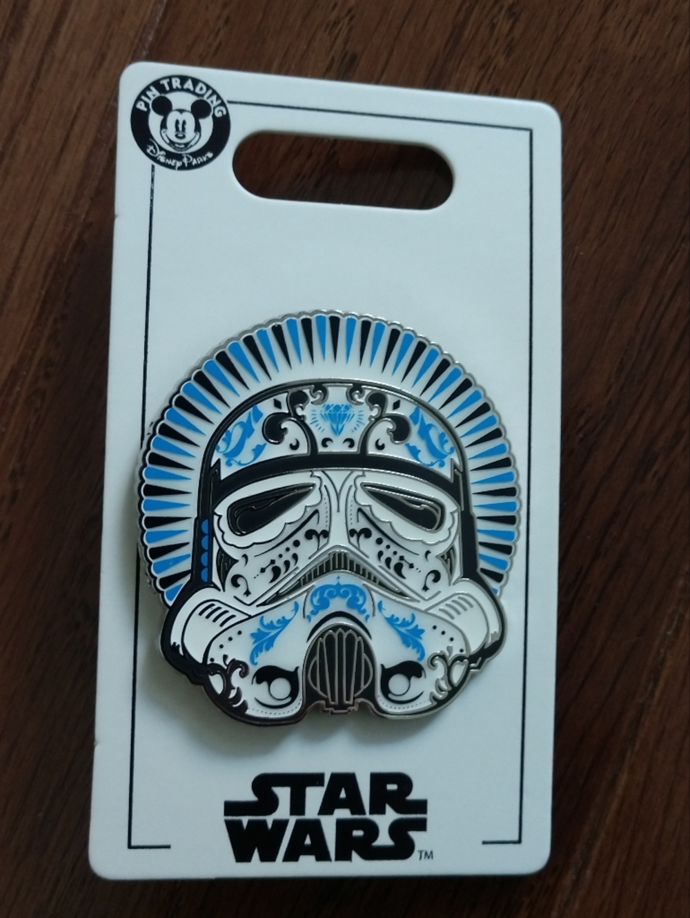 Disney Star War Stormtrooper Helmet Day of the Dead (Dia de Los Muertos)